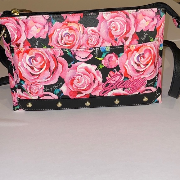 🍒JUICY COUTURE 🍒CROSSBODY BAG SEE PICTURES FOR MEASUREMENTS 🍒 - Picture 5 of 14